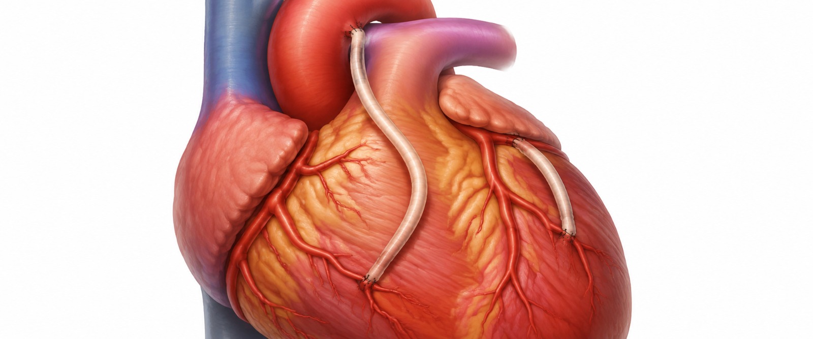 Illustration of an irregular, racing heartbeat