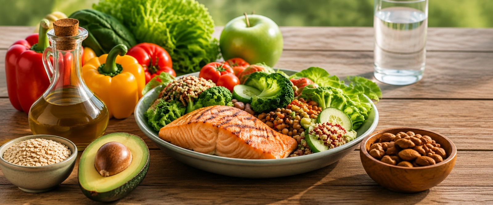 Healthy home-cooked meal plan for lowering LDL cholesterol