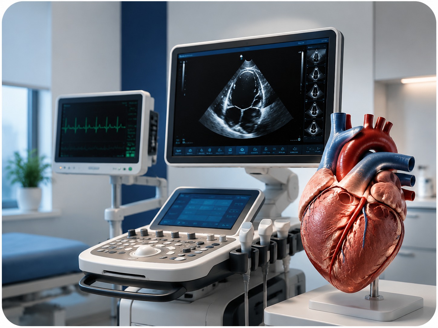 ECG and cardiac monitoring for heart failure evaluation at Gokul Heart & Cholesterol Clinic, KPHB