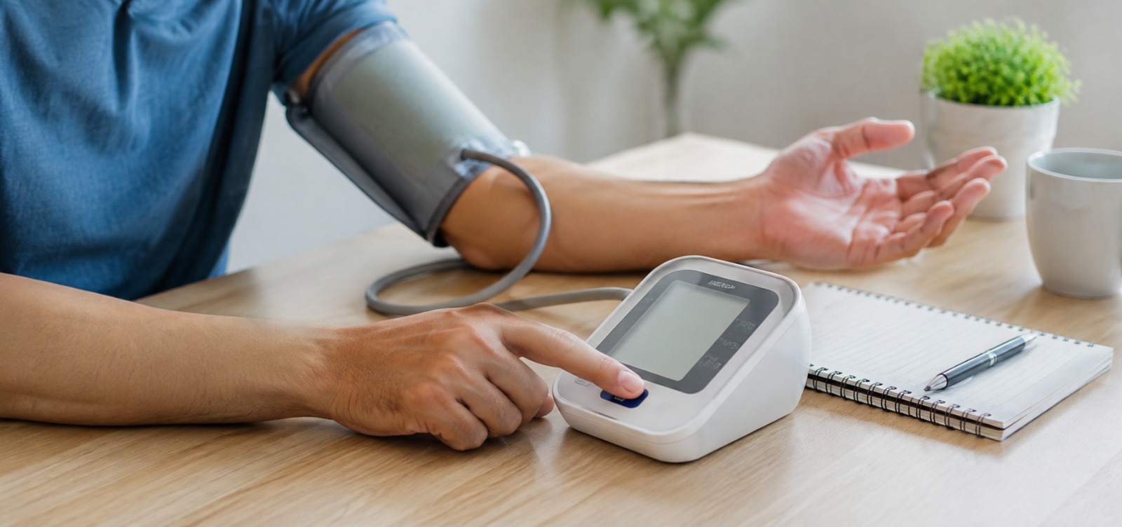 Correct home BP monitoring technique with an upper-arm cuff