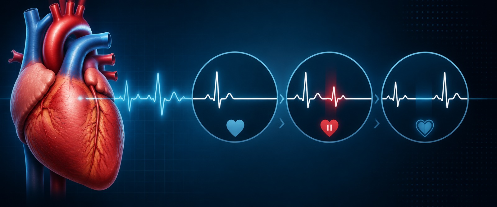 Person feeling unusually tired because of a slow or irregular heart rhythm