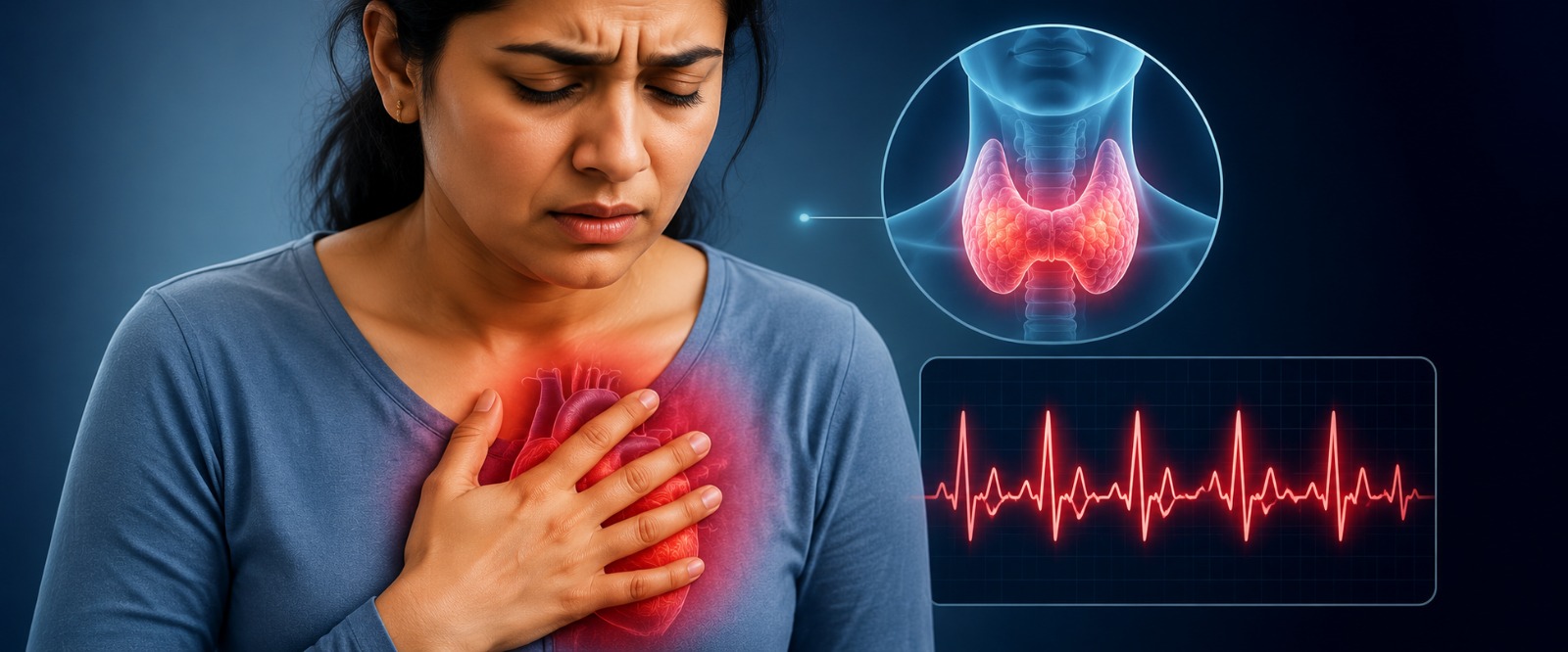 Person feeling unusually tired because of a slow or irregular heart rhythm